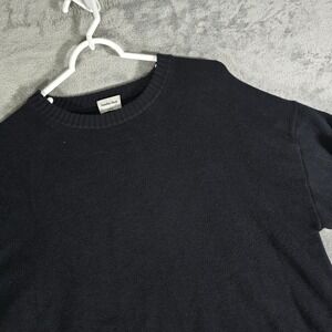 Sunday Best Black Knit Sweater Crew Neck Long Sleeve Casual Pullover‎ S